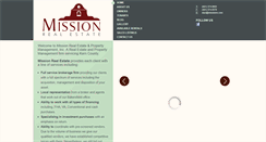 Desktop Screenshot of missionre.com